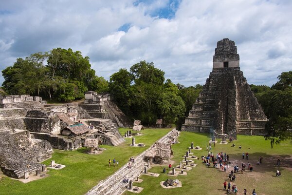 Maya-Stadt Tikal Tikal