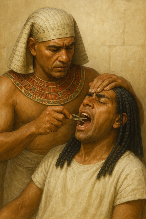 Zahnarzt Altes Ägypten