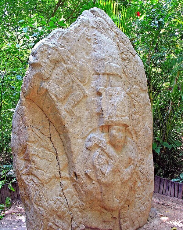 Olmeken-Stele