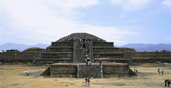 Tempel des Quetzalcoatl in Teotihuacan