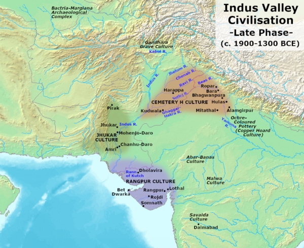 Niedergang der Harappa-Kultur Ende der Indus-Kultur