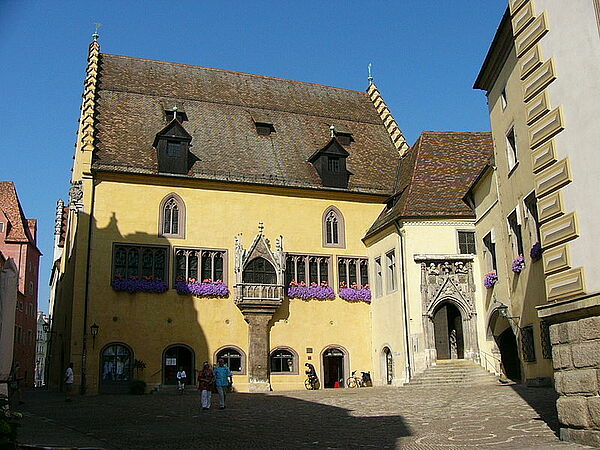 Das alte Rathaus in Regensburg