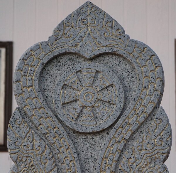 Lehre Buddhas Rad der Lehre - Buddha