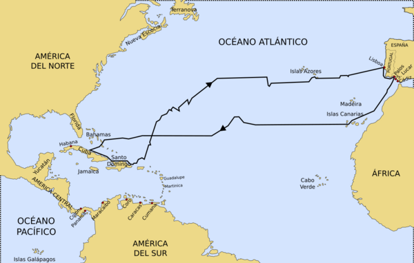 Columbus in Amerika