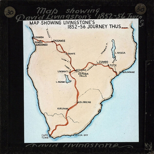 Livingston in Afrika