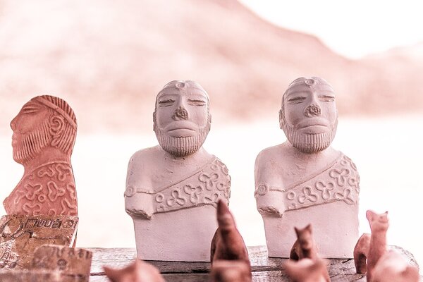 Souvenir vom Priesterkönig in Mohenjo-Daro Priesterkönig-Souvenire