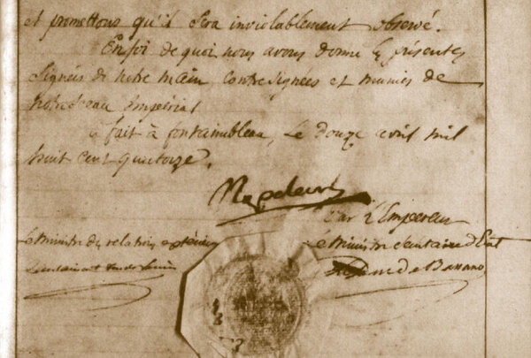 Napoleons Abdankung
