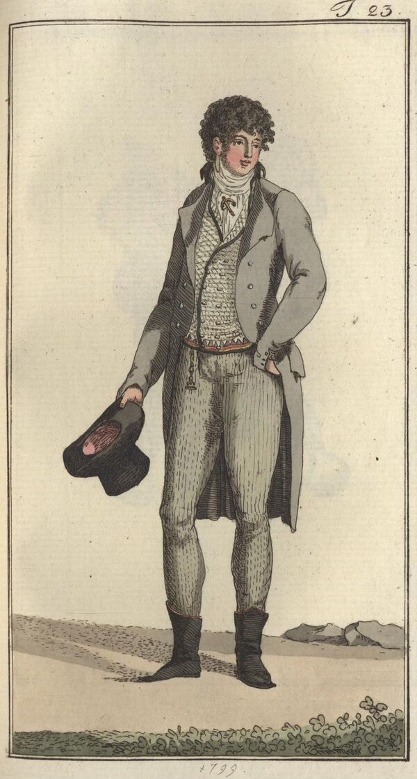 Mode der Herren um 1800