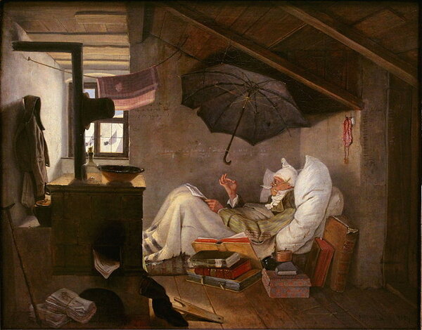 Der arme Poet von Carl Spitzweg