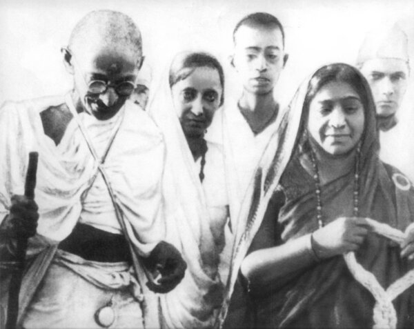 Gandhis Salzmarsch Indien Gandhi