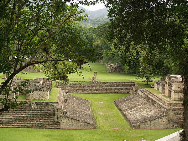 Ballspielplatz in Copán