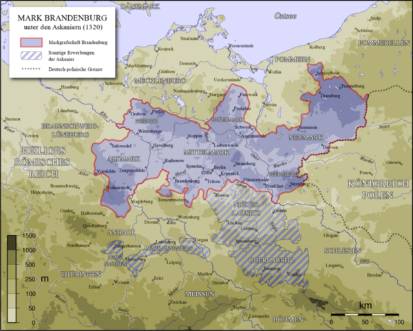 Die Mark Brandenburg im späten Mittelalter