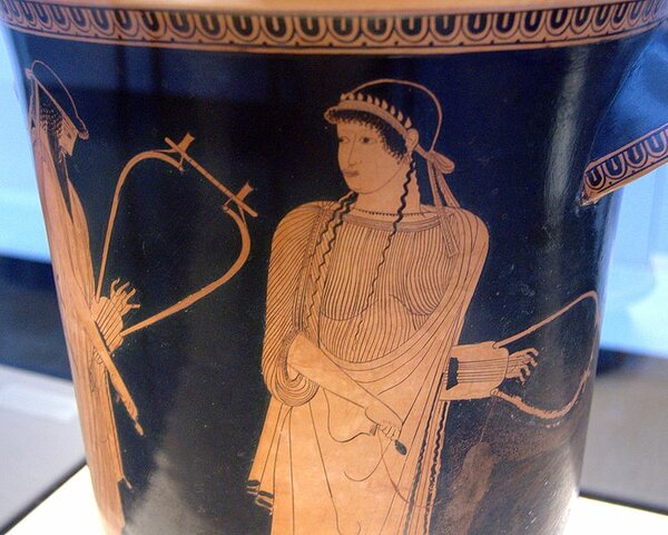 Dichterin Sappho