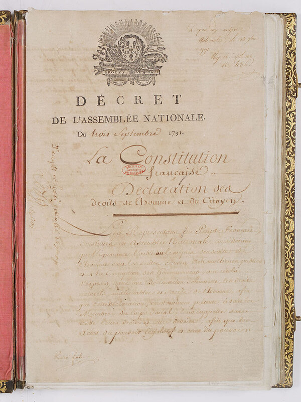 Konstitutionelle Monarchie Frankreich 1791 Konstitutionelle Monarchie Frankreich