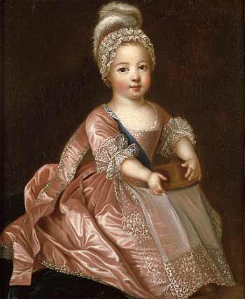 Ludwig XV. als Kind